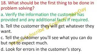 Fiverr Customer Service Test 2020