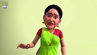 बापूजींचा ताप झाला फुल-ऑन हंगामा! | Marathi | Funny Scenes | #marathi #animation #daya #jethalal