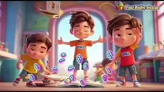 Sunny Smiles All Around ☀️ Happy Kids Song | Fun Learning Music for Children | VML Baby Songs
