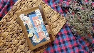 Travel mini album walk-through with photos/Travel in Europe/Fabrika Decoru #minialbum #scrap #travel