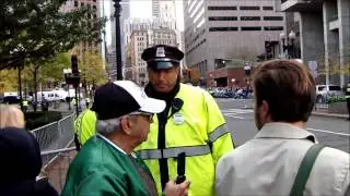 BPD misbehaving on 10/30/13 lockdown of Boston for Presidential visit