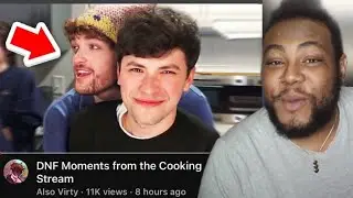 DNF Moments From The Cooking Stream | Joey Sings Reacts