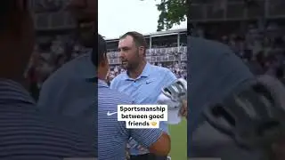 Scottie Scheffler 🤝 Tom Kim