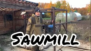 Homemade circular sawmill | do it yourself