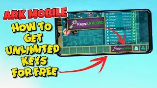 How To Get Unlimited Keys For Free In ARK Mobile Revamp 🔥🔥 : ARK Ultimate Mobile Edition Tips 🔥