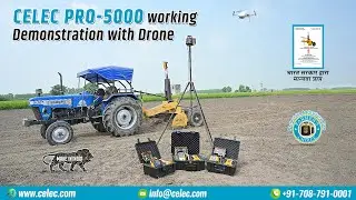 Laser Land Leveler &ndash; Celec PRO-5000 Working Demonstration 📞 +91-7087910001   #laserlandleveler