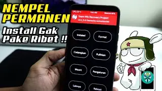 Nempel Permanen !! Tutorial Instal TWRP & ROOT MIUI 12.5 Redmi Note 8 Pro Android 11