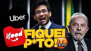 UBER e IFOOD: governo Lula QUER PASSAR A M&Atilde;O no DINHEIRO dos TRABALHADORES!