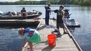 Our First Magnet Fishing Adventure of the Season (China Lake, Maine)