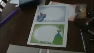How to Make a Hardback Disney Autograph Book!