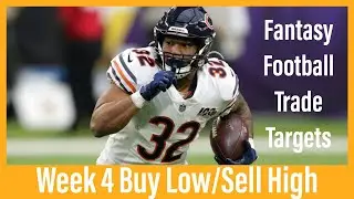Fantasy Football 2020 - Week 4 Trade Targets #nflweek4 #fantasyfootball