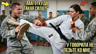 Двое Морпехов Насмехались Над Девушкой В Кимоно — Потом Поняли, Что Она Мастер С Чёрным Поясом