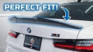 BMW M3 Gets MGG PSM Style Carbon Fiber Rear Spoiler!