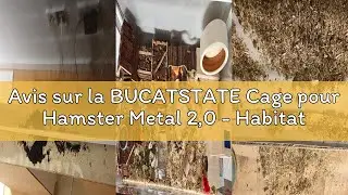 Avis sur la BUCATSTATE Cage pour Hamster Metal 2,0 - Habitats pour Petits Animaux Grand Empilable av