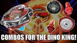 Dinosaur King is what you want to be yeah! My Favorite Tyranno Beat Combos! | Beyblade X