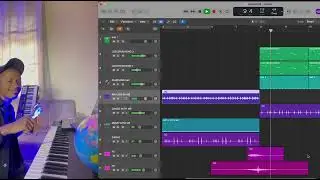Amapiano beat making with logic proX 🇿🇦