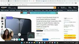 ASIN Review: Innotech Smart Bluetooth Body Fat Scale Digital Bathroom Weight - Amazon FBA