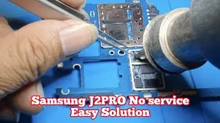 Restoration J250 No Service Network | How To Repair Samsung J2Pro No Service | #@SanService