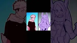 She's definitely Yuji's type... #myheroacademia #anime #jujutsukaisen