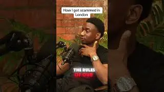 How i got scammed in London #shorts #uk #london #scammer #viral #money #podcast #story