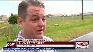Efforts to put out Muskogee paper mill fire still underway