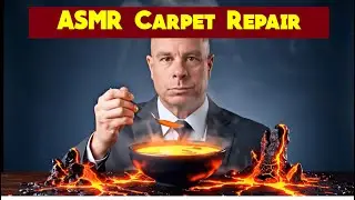 Time Lapse ASMR Carpet Repair. 