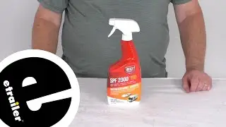 etrailer | In-Depth Review of the RV Awning UV Protectant and Conditioner