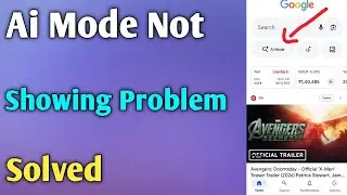 Google AI mode not showing problem solved // AI mode is not showing what to do 2026