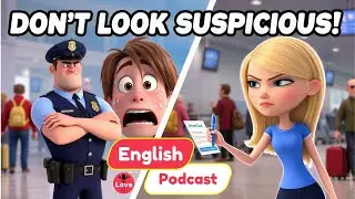 Airport Survival Guide: Immigration, Customs & Biometrics | Love English Podcast | English Listening