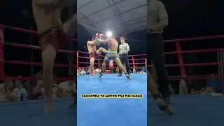 🔥 ROUND 2 &ndash; Turning Up the Heat #muaythai #unfarangenasie #thaiboxinglife #boxing