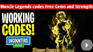 All Roblox Muscle Legends New Working codes Free Gems and Strength  [January 2022]