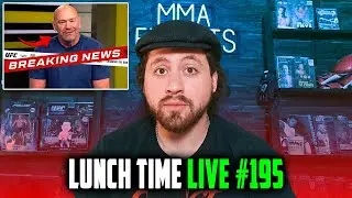 DANA WHITE MAJOR ANNOUNCEMENT! UFC 327 MAIN EVENT? UFC PARAMOUNT UPDATES! - LUNCH TIME LIVE