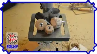Drehknäufe aus Holz selbst herstellen ohne Drechselbank