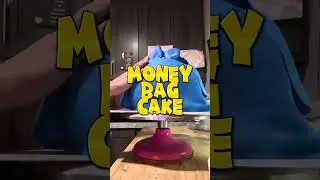 Create a stunning money bag cake at home #kiaraskreations