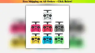 RadioMaster Pocket Crush Preinstalled EdgeTX ExpressLRS Hall Gimbal Transmitter Remote Control