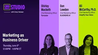 Marketing As Business Driver | CMO Huddles Studio