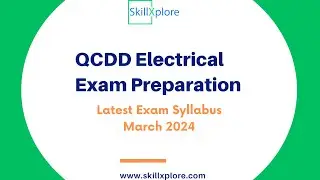 QCDD Electrical Syllabus Questions Study Materials 2024 - SkillXplore Qatar