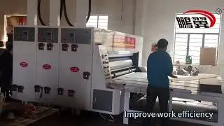 Flexo Printing Slotting And Die Cutting Machine