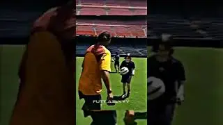 Messi's childhood X Ronaldinho💘Gold memories