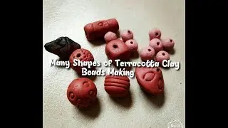 Learn to make Equal Size And Many Designs of Terracotta clay Beads... With all tips.