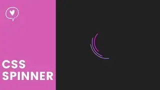 Preloader_Spinner : Create a simple css spinner