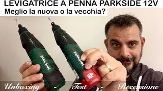 levigatrice a penna RICARICABILE. PARKSIDE lidl. PFBS 12 B2. VS PFBS 12 A1. 12V recensione. batteria