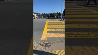 ASMR 🚷Pedestrian Crossing #shorts #asmr #travel #safety