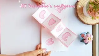 ❤️ DIY Valentine&rsquo;s Day Pop-Up Card 💌 | Easy Handmade Love Card