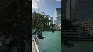 Brickell Key Dr (4K)💎 MIAMI River & Downtown💜 Florida ☀️ USA (2022) ❤️