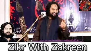 Zakir Waseem Abbas Baloch Masaib Majlis in Hussania Hall Layyah