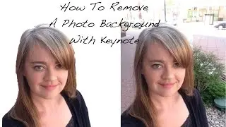 Remove Background From Photos In Keynote Tutorial