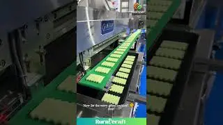 ULTIMATE Food Factory! 🤯 Watch This Machine Create PERFECT Cookies & Cakes in Seconds! #foodfactory