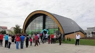 Bazinul de inot de la Slatina --- inaugurare 1 iunie 2014