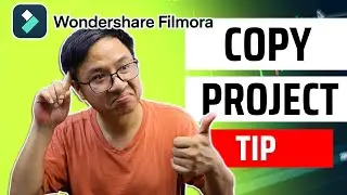 Filmora 11 Editing Trick: Copy Project